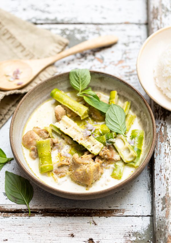 Curry vert au poulet – Kaeng kiew wan kai